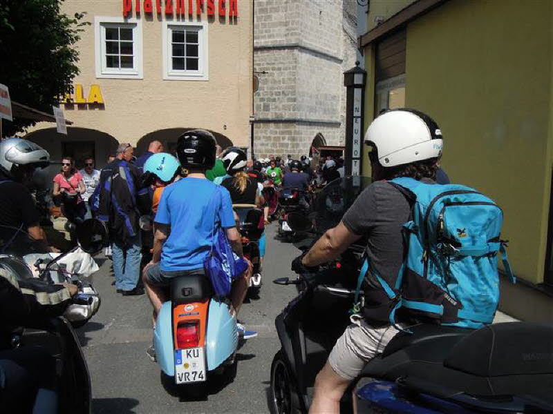 Ausfahrt zur Schober-Alm